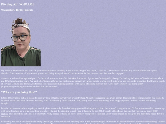 whoami screenshot