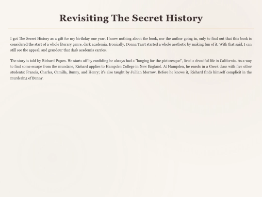 Re-reading Blog/The_Secret_History screenshot