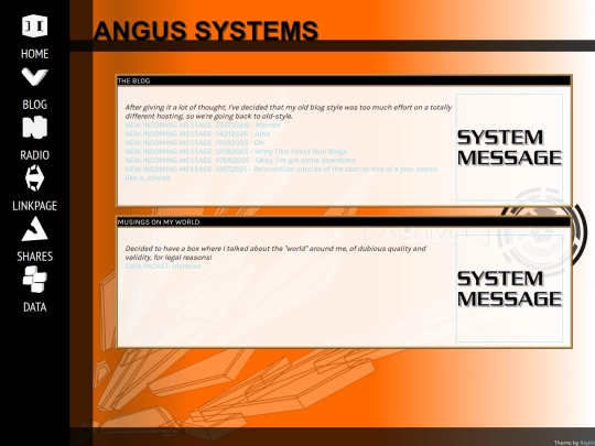 blog screenshot