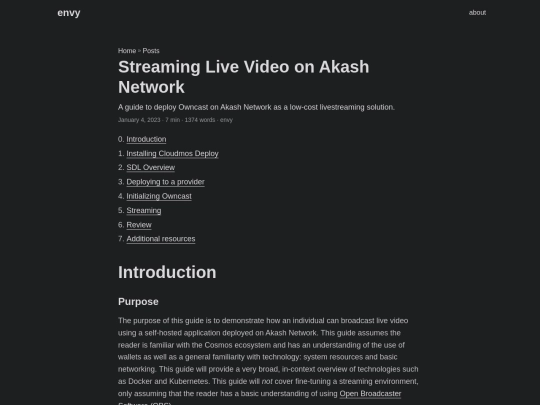 post/streaming-live-video-on-akash-network screenshot