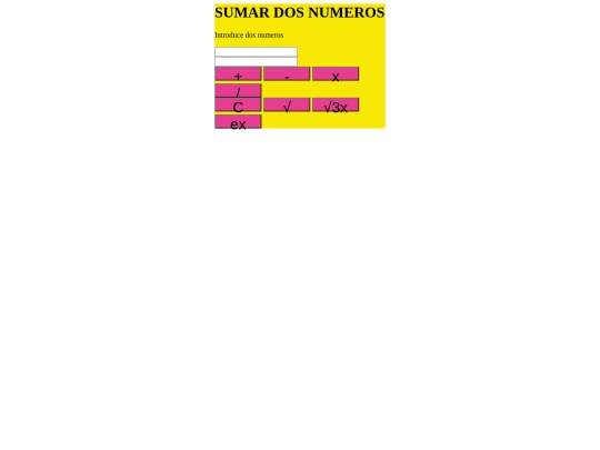 Calculadora screenshot