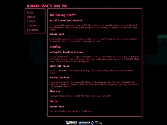 credits screenshot