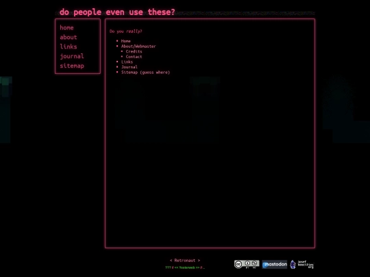 sitemap screenshot