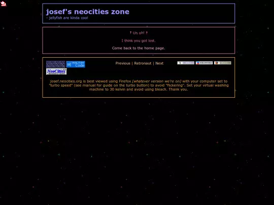version_history/the_classic/not_found screenshot