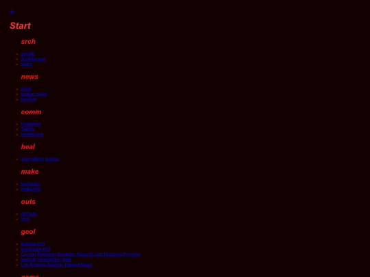 start screenshot