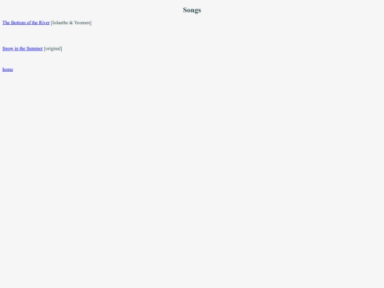songs screenshot