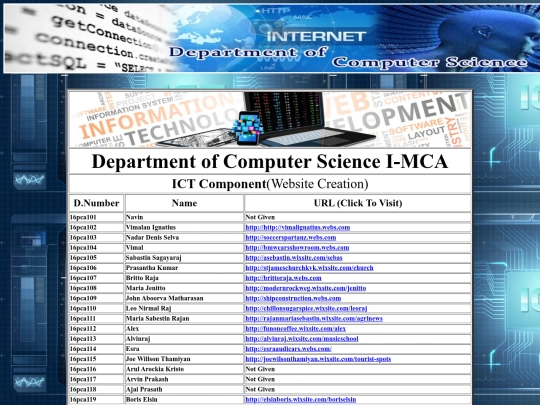 Mainpage screenshot