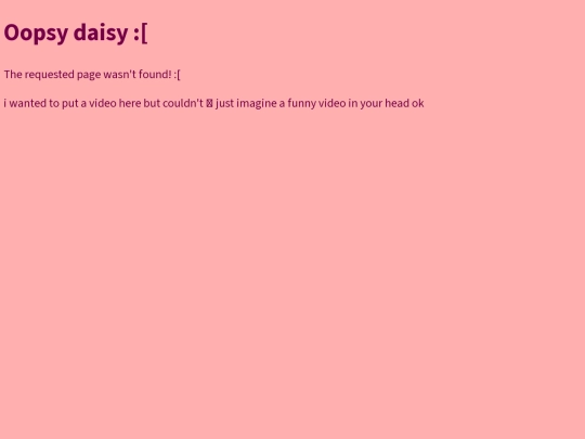 not_found screenshot