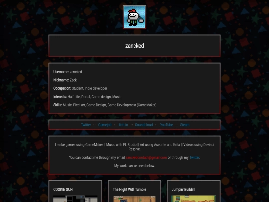 test screenshot