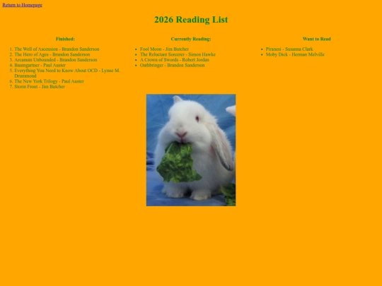 readinglist screenshot