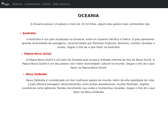 site_turismo/Oceania screenshot