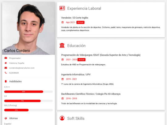 cv screenshot