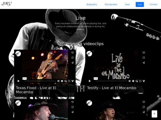 live screenshot