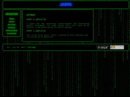 journal screenshot