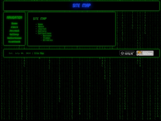 site-map screenshot