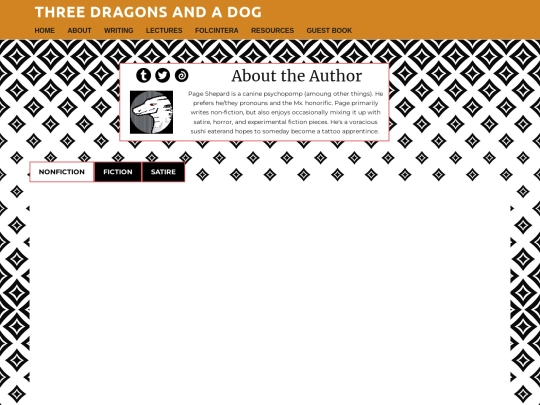 Writings-By-Author/Blank-Author-Page screenshot