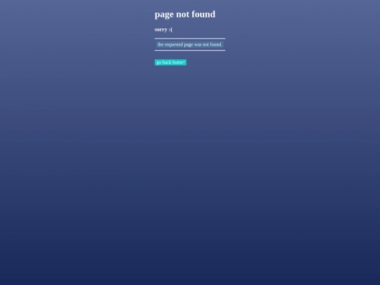 not_found screenshot