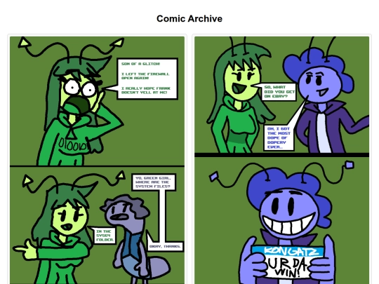 archive screenshot