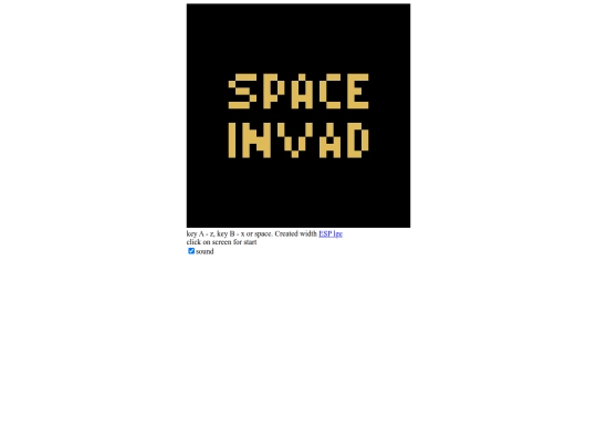 spaceinv screenshot