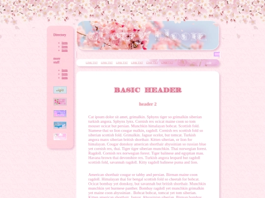 floral/cute screenshot