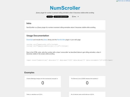 lib/numscroller screenshot