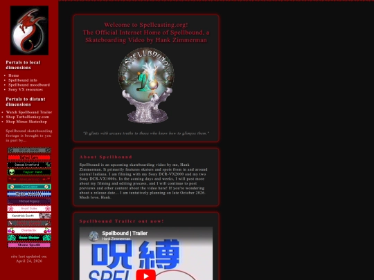 spellboundinfo screenshot