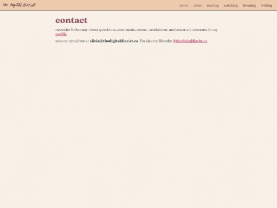 contact screenshot