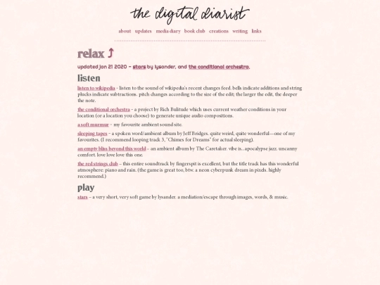 links/relax screenshot