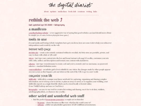 links/rethink-the-web screenshot
