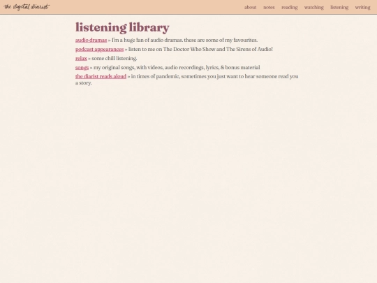 listening screenshot