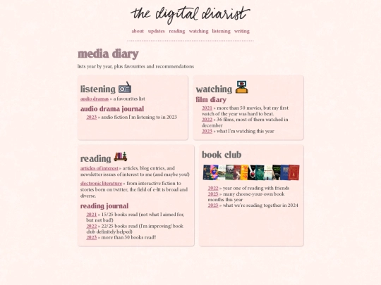 mediadiary screenshot