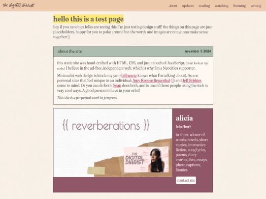 newhomepage screenshot
