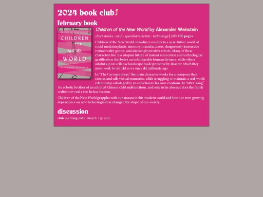 reading/bookclub/2024/childrenofthenewworld screenshot