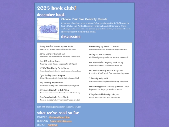 reading/bookclub/2025 screenshot