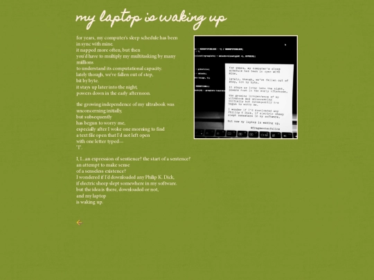 writing/poetry/mylaptopiswakingup screenshot