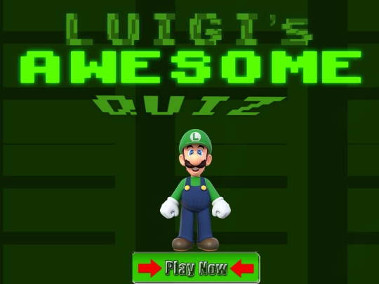 luigisawesomequiz screenshot