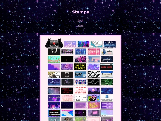 stamps screenshot