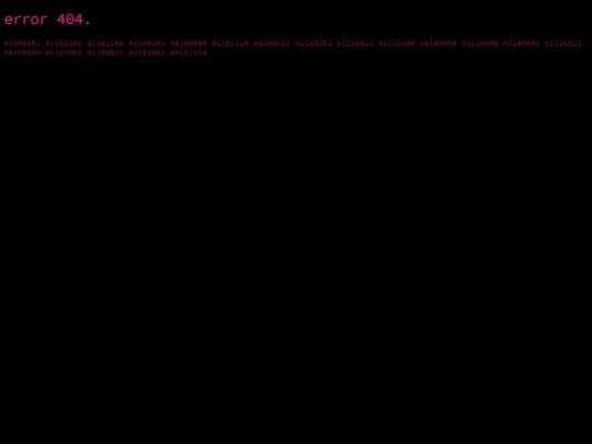 not_found screenshot