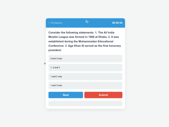 UPSC Memory Quiz/PoliticalAssocations screenshot