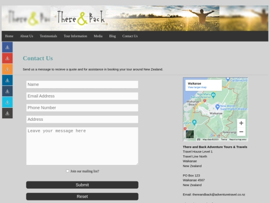contact screenshot