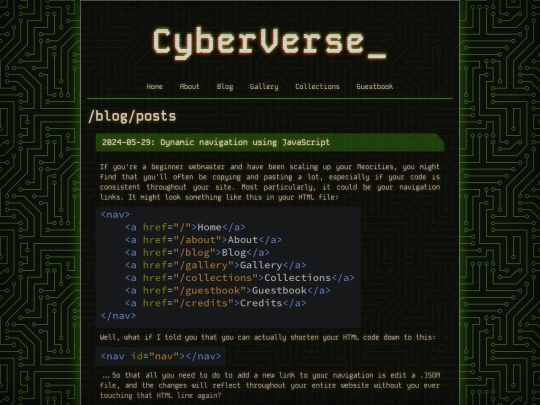 blog/posts/2024-05-29-dynamic-navigation-using-javascript screenshot