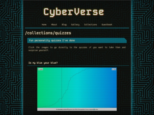 collections/quizzes screenshot