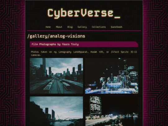 gallery/analog-visions screenshot