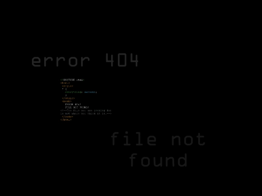 not_found screenshot