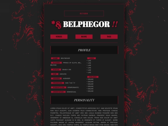 grace--fallen/belphegor screenshot