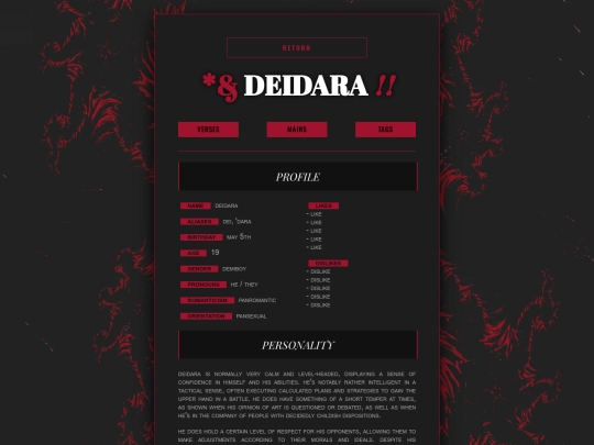 seizasa/deidara screenshot