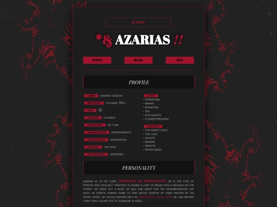 wykid/azarias screenshot