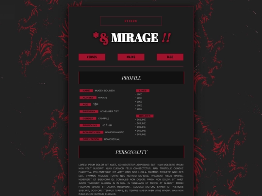 wykid/mirage screenshot