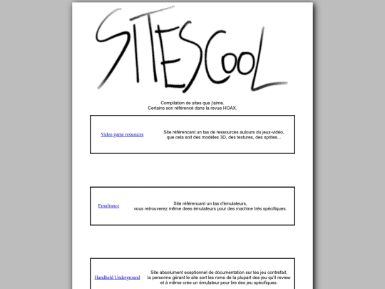 les_sites_cool screenshot