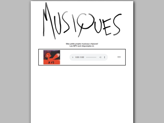 musiques screenshot